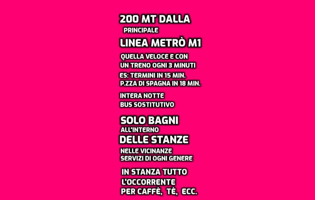 B&B Near Metro' Central Line - Only Wc In The Rooms 15 Minutes To Termini Station 20 To Spagna Square - In The Night Bus Ρώμη Εξωτερικό φωτογραφία
